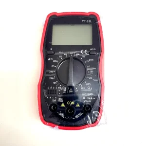 600V DC AC Digital Multimeter 2000 Counts Auto Ranging Voltmeter Ohm Volt Amp Tester Electronic Instrument Voltage Measurement