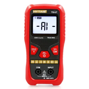 600V Smart Digital Multimeter Dual Operation Auto Recognition NCV Capacitance Diode Continuity Tester