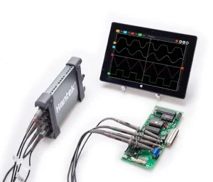 6254BC PC USB Oscilloscope 4 Channels 250MHz 1GSa/s Waveform Record and Replay Function Portable