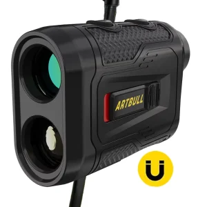 650m Rechargeable Slope Adjusted Flag Lock Vibration Distance Meter Laser Golf Rangefinder Magnet