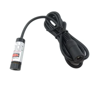 650nm 1mw to 200mw Adjustable Thickness Dot Laser Straight Line Laser Module Vertical 90 Degrees Red Light Positioning Light