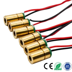 650nm Laser Diode 5mW Red Dot Mini Laser Module for Medical Industrial Device Alignment Positioning
