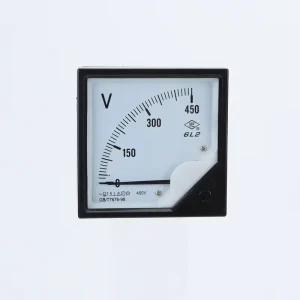 6L2 high precision voltmeter 6L2 450V pointer voltmeter application control board plastic voltmeter