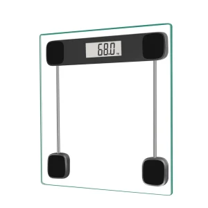 6MM Tempered Glass Energy Saving Checkweigher Auto Weighing and Power Off Hotel Kitchen Bathroom Scale kg Display Unit