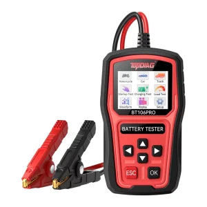 6V 12V 24V Digital Battery Tester Analyzer AGM GEL EFB Lithium Car Motorcycle Truck Automotive Repair Workshop Diagnostic Tool