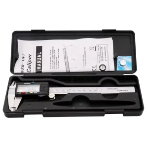 6inch Digital Caliper Electronic Digital Vernier CaliperStainless Steel Rule 6 Inch LCD Measuring Ruler Tool