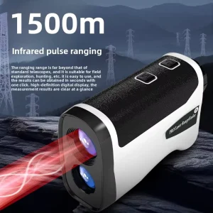6x Magnification Laser Rangefinder Binoculars High Definition Outdoor Distance Measurement Altitude Slope Correction