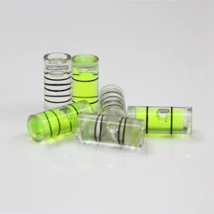 7*16mm Acrylic Horizontal Bubble Cylindrical Level Accuracy 0.5mm Small Size