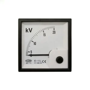 72*72 AC20kV 20-0.1kV Analog Voltmeter Voltage Meter for State Grid