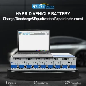 8 Channels Hybrid Battery Tester Charge Discharge Equalizer Repair Tool NiMH 5A Capacity Analyzer