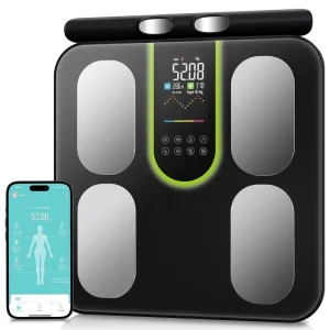 8 Electrodes Biopedancia Scale Dual Frequency Body Composition Weight Body Scan Analysis Scale Body Bioimpedance Scale