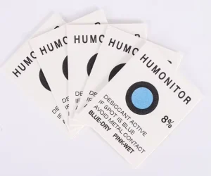 8% Moisture Sensitive Singe Point Humidity Indicator Paper Card for Petroleum Additives Surfactant Paper Chemicals OEM