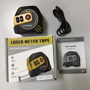 80m Laser Measurement Rechargeable Battery Equipment for Multipurpose Use