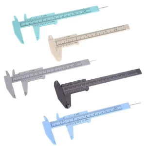 80mm 150mm Custom Logo Slide Plastic Vernier Caliper