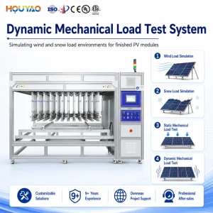 84 Cylinder PV Module Dynamic Mechanical Load Test Machine For IEC 62782 Wind And Snow Load Testing With Pressure Data