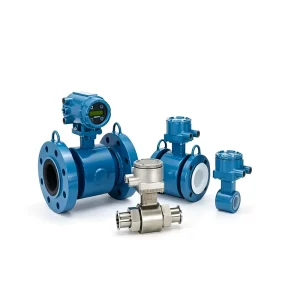 870580 Electromagnetic Flow Meter Sensor Stainless Steel Flange Water Liquid Oil Industrial Flow Measurement