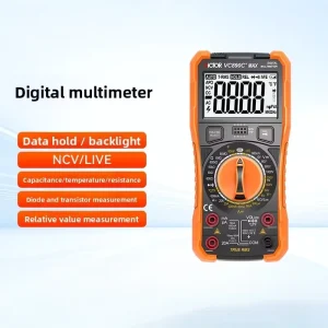 890CMAX Smart Burn Proof High Precision Three Half Digit Digital Multimeter for Hydropower Project