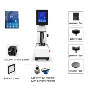 8MHRS 150H Touch Screen Digital Rockwell Hardness Tester Automatic Loading Metal Hardness Testing Machine HRA HRB HRC