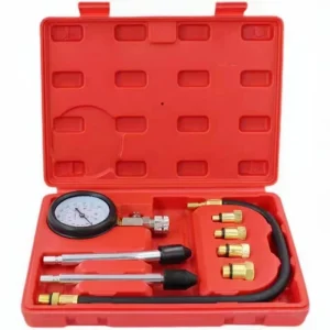 8PCS Diesel Engine Compression Tester Cylinder Pressure Gauge Set with 3 Year Warranty DIY OEM ODM Customized Diagnostic Tools