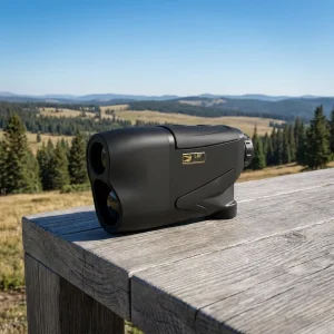 8X Professional 3000m Laser Rangefinder 905nm Handheld Distance Meter for Forestry Tactical Hunting 9 Modes with CR2 Battery