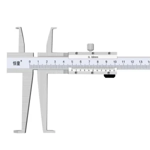9-150mm 0.02mm High Precision Stainless Steel Internal Double Groove Vernier Caliper for Inner Groove Diameter