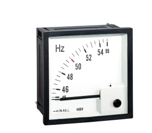 90 Degree Indicating Angle 45-65Hz Frequency Meter