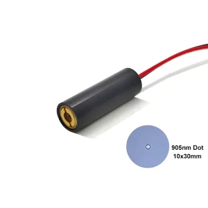 905nm 1mW 5mW 10mW IR Laser Module Adjustable Spot Infrared Invisible Light Positioning Laser Head Diode Module