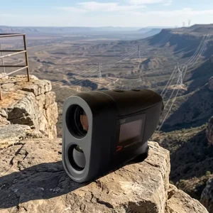 905nm Eye Safe Telescope Side OLED Dual Screen Handheld LRF Laser Rangefinder Range Finder with 9 Measurement Modes