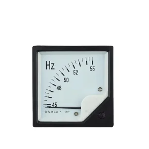 96*96mm Analog Only 4 Digit Hz Frequency Panel Meter with 45 65Hz Range and Accuracy Class 2.5