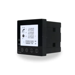 96*96mm RS485 Modbus RTU Class 0.5 Accuracy 5A Rated Multi-tariffs & DIDO Function Three Phase Panel Energy Meter