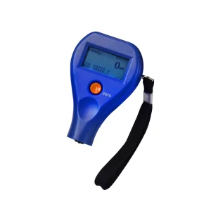 9V 0.1mm One-point and Two-point Calibration Portable Coating Thickness Gauge with 459 Sets of Data Stored