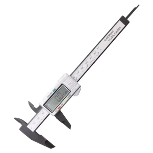 A7 Solar Plastic Caliper Electronic Digital Display 0 150mm Mini Caliper Instrument Measuring Vernier Caliper