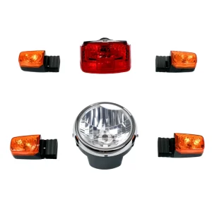 ABS Housing PC Cover Motorcycle Lighting Sets Including Headlight Taillight Indicators
