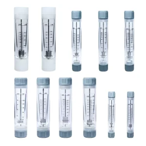 ABS Pipe Flow Meter DN15-DN50 Variable Area Liquid Flow Meter for Water Pipeline System