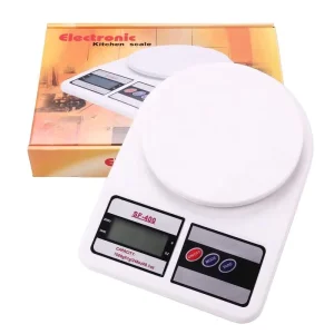 ABS Plastic 10kg 1g Digital Electronic Kitchen Scale with Weight Measuring Function