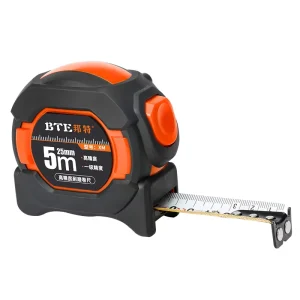 ABS Rubber Coated Portable Hand Held Double Sided Metric Tape Measure Water Proof Wear Resistant High Precision Auto Lock Tape