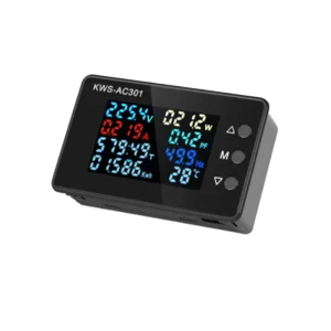 AC 50 300V 0 20 100A KWS AC301 LED Digital Voltmeter 8 in 1 Wattmeter Ampermeter Power Detector Power Energy Meter