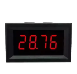 AC 70-500V Digital Voltmeter 0.56″ LED Voltage Meter with Red Green Blue Display 110V 220V Instrument Tool with 2 Wires
