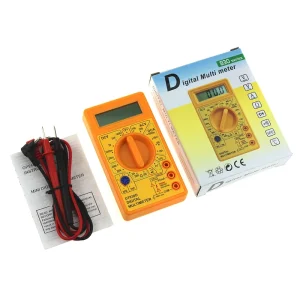 AC DC Voltmeter Ammeter Ohm Tester 750 1000V High Safety Handheld Multimeter DT830D LCD Digital Multimeter