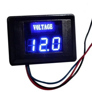 AC Digital Voltage Current Meter LCD Dual Display Voltmeter Ammeter Panel Meter for Electrical Measurement