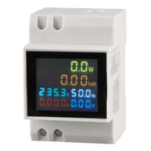 AC Monitor Din Rail Electric Energy Frequency Meter Multi Function Digital Display Meter