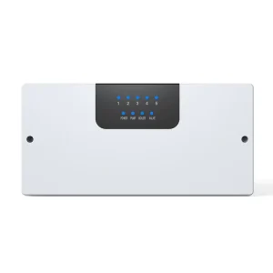 AC230V 5 Zone Wiring Centre Box with Zonal LED Indicators and Independent Boiler Pump Interlock for Underfloor Heating Systems