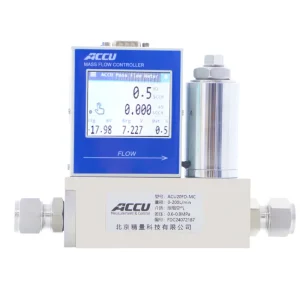 ACCU New Product High Accuracy Digital Air Mass Flow Meter Sensor Medical Oxygen Mass Flow Controller