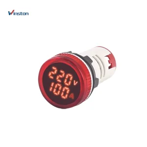 AD16-22VAM 22mm AC 50V – 500V 0 – 100A Led Light Digital Voltage Current Meter Voltmeter Ammeter Indicator