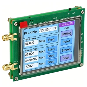 ADF4351 35-4400M RF Signal Generator With USB Cable Touch Screen 35M-4.4G RF Signal Generator PLL Sweep RF Signal Generator