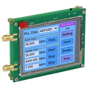 ADF4351 35 4400M RF Signal Generator with USB Cable Touch Screen 35M 4.4G RF Signal Generator PLL Sweep RF Signal Generator