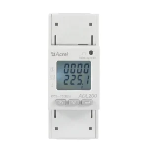 ADL200 Single Phase Electric Meter kwh Meter LCD Display Class 0.5 Accuracy 100A Max Current Designed for Low Voltage
