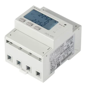 ADL400 Three Phase Fine Meter DIN Rail Mount RS485 Modbus LCD Display 0.5S 3×220 380V 50A Electronic Main Part