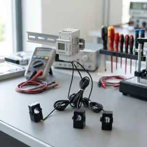 ADL400N CT Multifunction Energy Meter Din Rail Mounted Modbus RTU Three phase IoT Power Distribution Cabinet