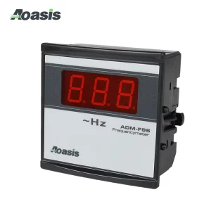 ADM F96 Digital Display Frequency Meter 140V-260VAC Single Phase 50HZ Frequency Meters